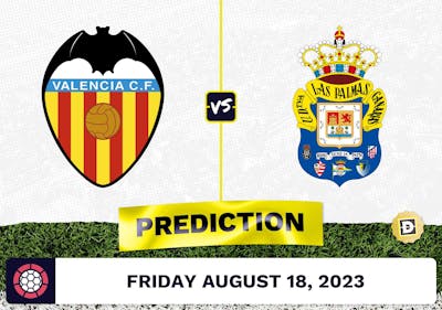 Valencia vs. Las Palmas Prediction and Odds - August 18, 2023