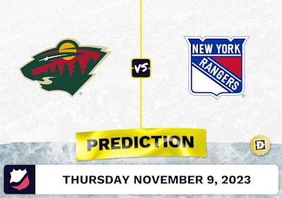 Wild vs. Rangers Prediction and Odds - November 9, 2023