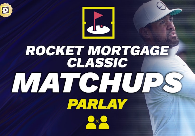 PGA TOUR: Rocket Mortgage Classic Matchups Parlay 2023