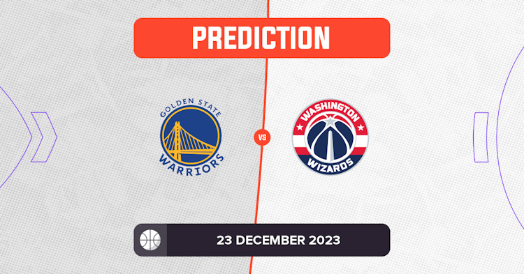 Warriors vs Wizards Prediction and NBA Tips - 23 December 2023