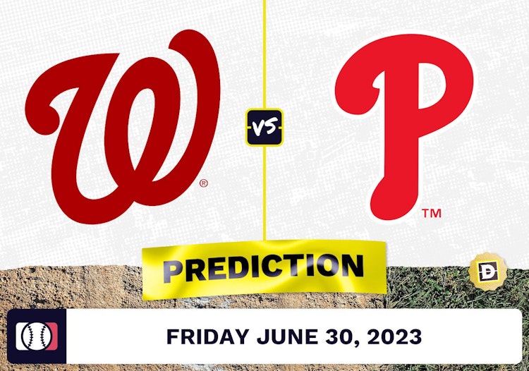 Nationals vs. Phillies Prediction for MLB Friday [6/30/2023]