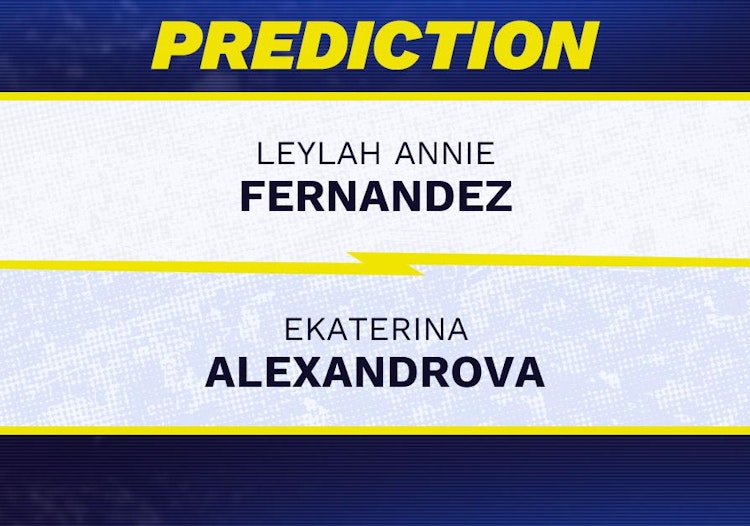 Leylah Fernandez vs Ekaterina Alexandrova Tennis Prediction.