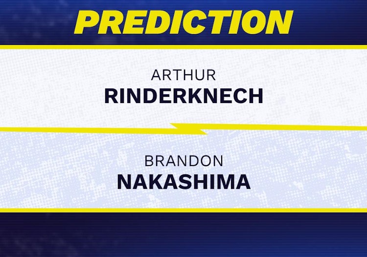Arthur Rinderknech vs Brandon Nakashima Tennis Prediction.