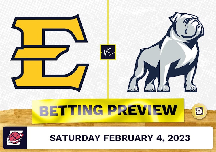 East Tennessee State vs. Samford CBB Prediction and Odds - Feb 4, 2023