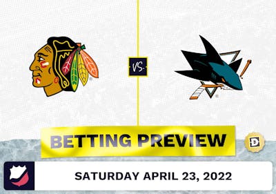Blackhawks vs. Sharks Prediction and Odds - Apr 23, 2022