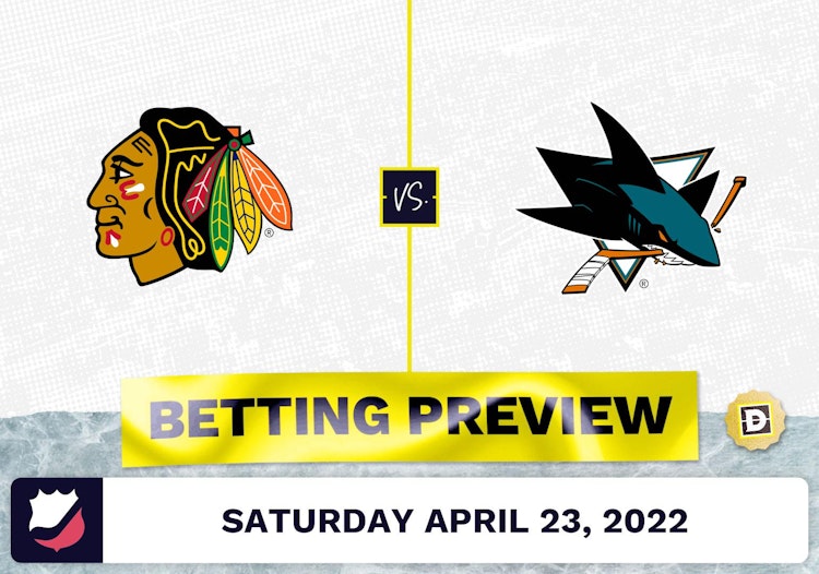 Blackhawks vs. Sharks Prediction and Odds - Apr 23, 2022