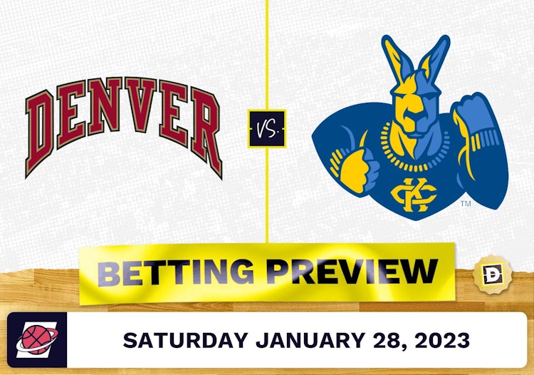 Denver vs. Kansas City CBB Prediction and Odds - Jan 28, 2023