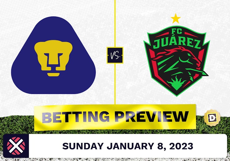 Pumas UNAM vs. Juarez Prediction and Odds - Jan 8, 2023