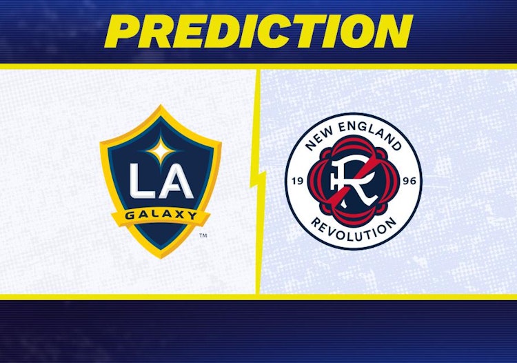 LA Galaxy takes on New England Revolution in MLS action.