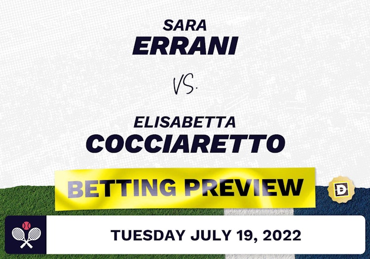 Sara Errani vs. Elisabetta Cocciaretto Predictions - Jul 19, 2022