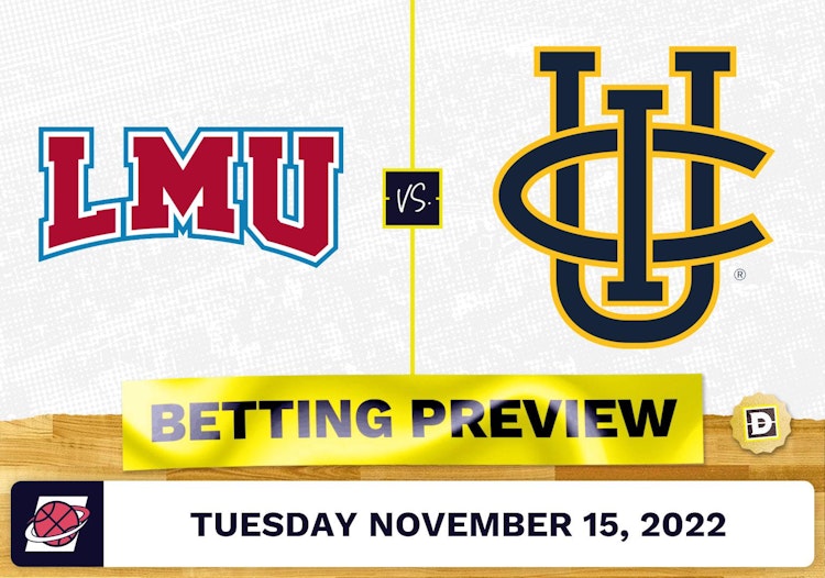 Loyola Marymount vs. UC Irvine CBB Prediction and Odds - Nov 15, 2022