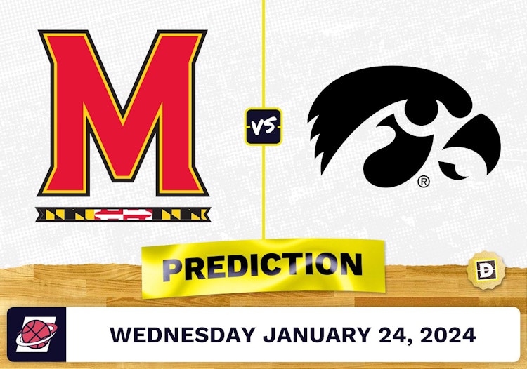 Maryland vs. Iowa Prediction, Odds, College Basketball Picks [1/24/2024]