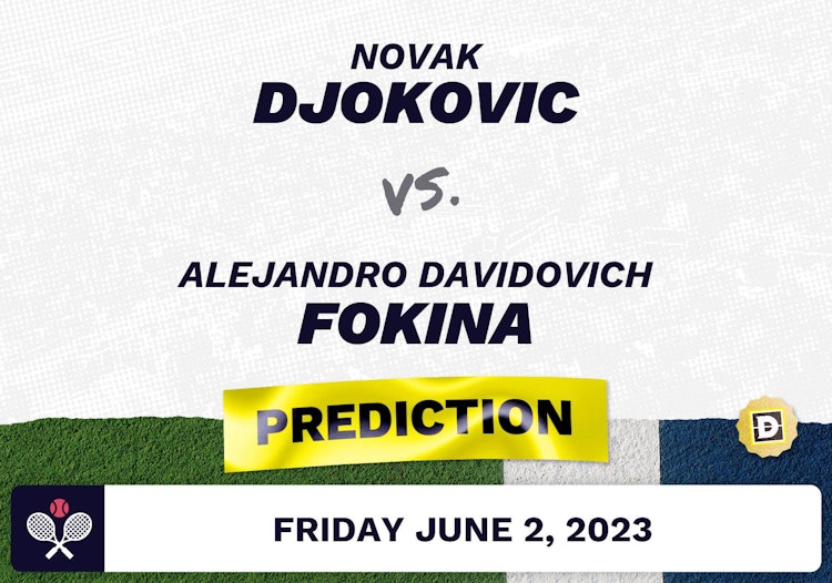 Novak Djokovic vs. Alejandro Davidovich Fokina Prediction - French Open 2023