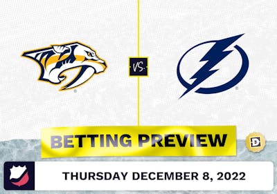 Predators vs. Lightning Prediction and Odds - Dec 8, 2022
