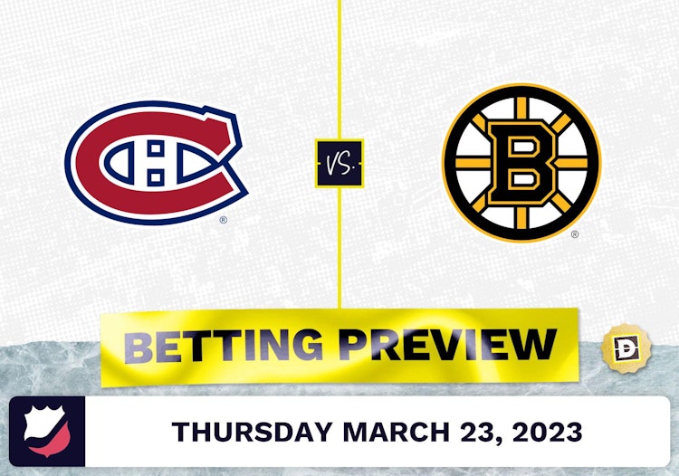 Canadiens vs. Bruins Prediction and Odds - Mar 23, 2023