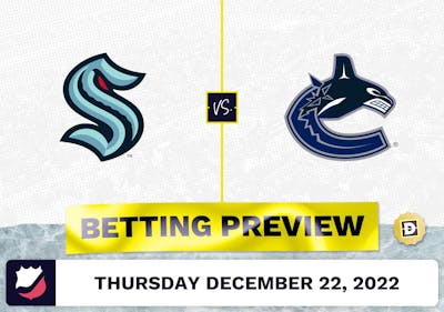 Kraken vs. Canucks Prediction and Odds - Dec 22, 2022