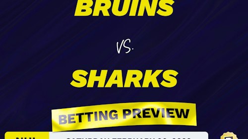 Bruins vs. Sharks Predictions and Odds - Feb 26, 2022