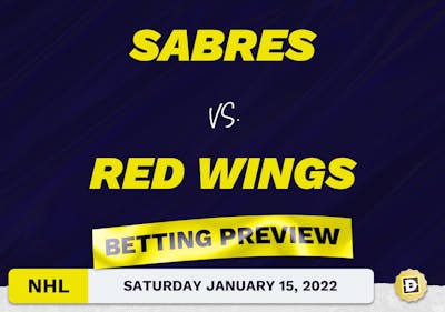 Sabres vs. Red Wings Predictions and Odds - Jan 15, 2022