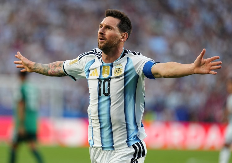 Polymarket odds on Lionel Messi at the 2026 FIFA World Cup across all active prediction markets.