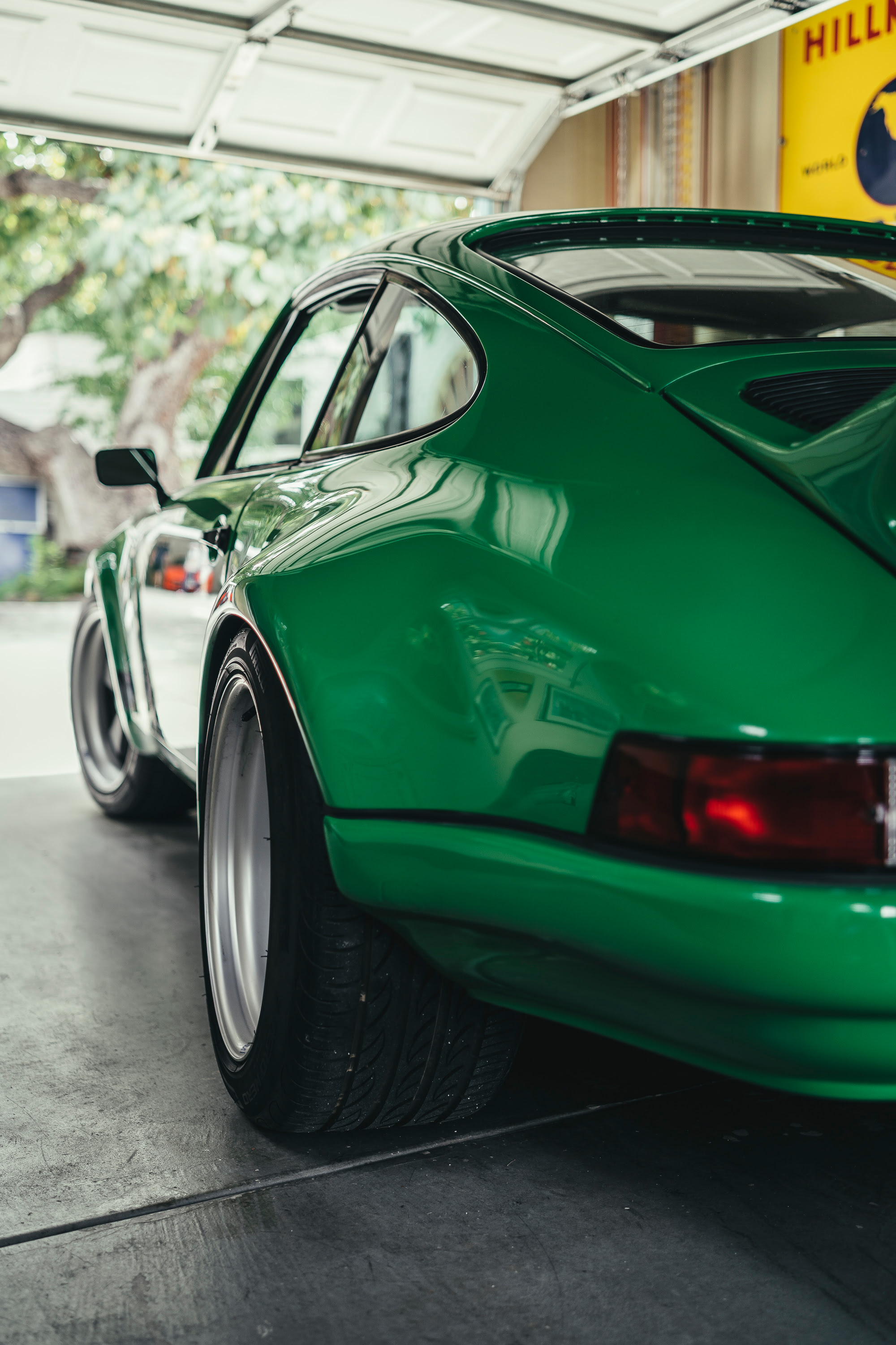 Green 911 Hotrod at Wholesale California.