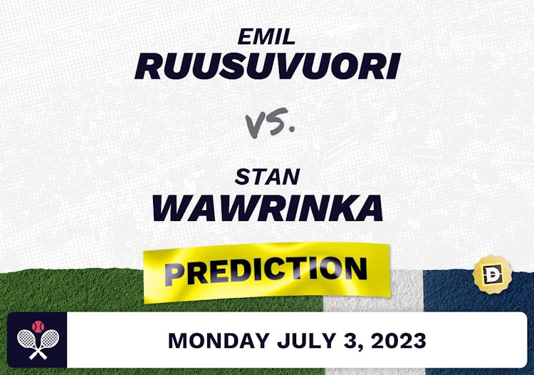 Emil Ruusuvuori vs. Stan Wawrinka Prediction - Wimbledon 2023