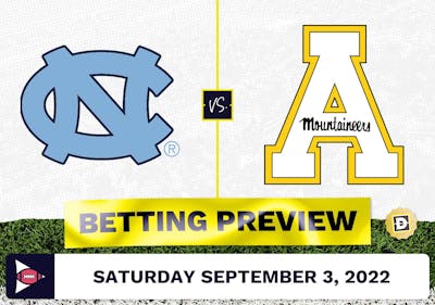 North Carolina vs. Appalachian State CFB Prediction and Odds - Sep 3, 2022