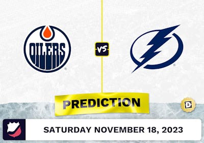 Oilers vs. Lightning Prediction and Odds - November 18, 2023