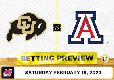 Colorado vs. Arizona CBB Prediction and Odds - Feb 18, 2023