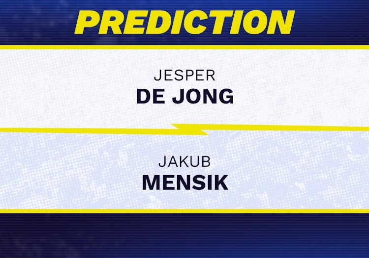 Jesper De Jong vs Jakub Mensik Tennis Prediction.