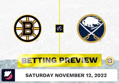Bruins vs. Sabres Prediction and Odds - Nov 12, 2022