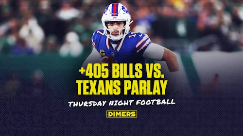 Parlay these Bills vs. Texans player props at +405 odds for Thursday Night Football betting