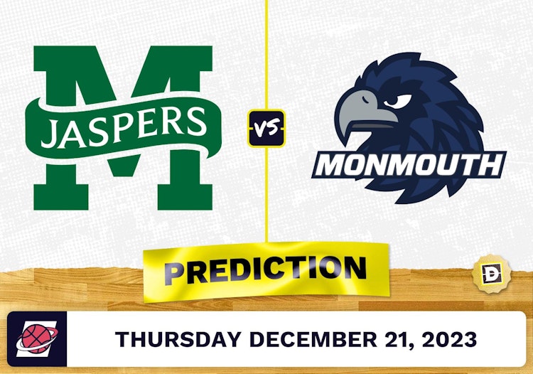 Manhattan vs. Monmouth Prediction, Odds, College Basketball Picks  [12/21/2023]