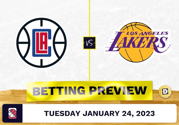Clippers vs. Lakers Prediction and Odds - Jan 24, 2023