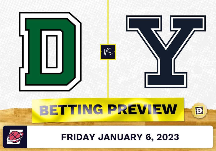 Dartmouth vs. Yale CBB Prediction and Odds - Jan 6, 2023