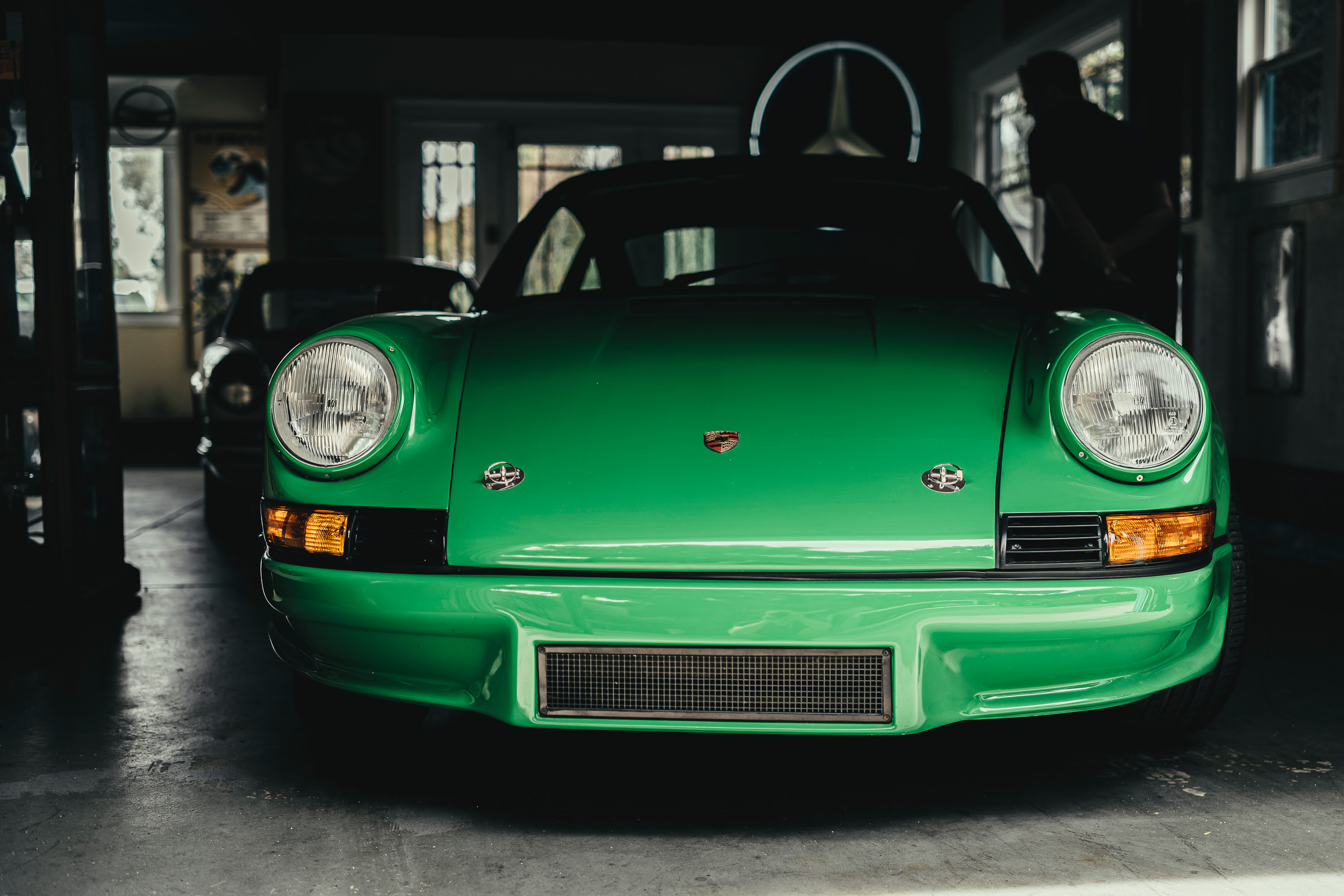 Green 911 Hotrod at Wholesale California.