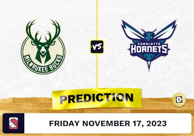 Bucks vs. Hornets Prediction and Odds - November 17, 2023