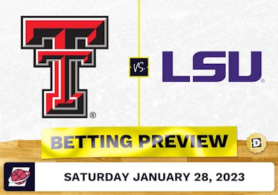 Texas Tech vs. LSU CBB Prediction and Odds - Jan 28, 2023