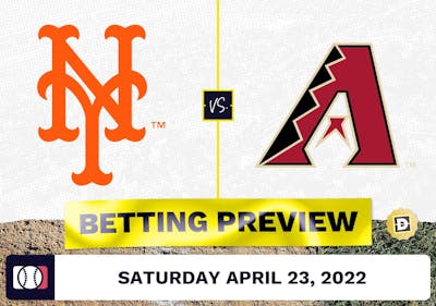 Mets vs. D-Backs Prediction and Odds - Apr 23, 2022