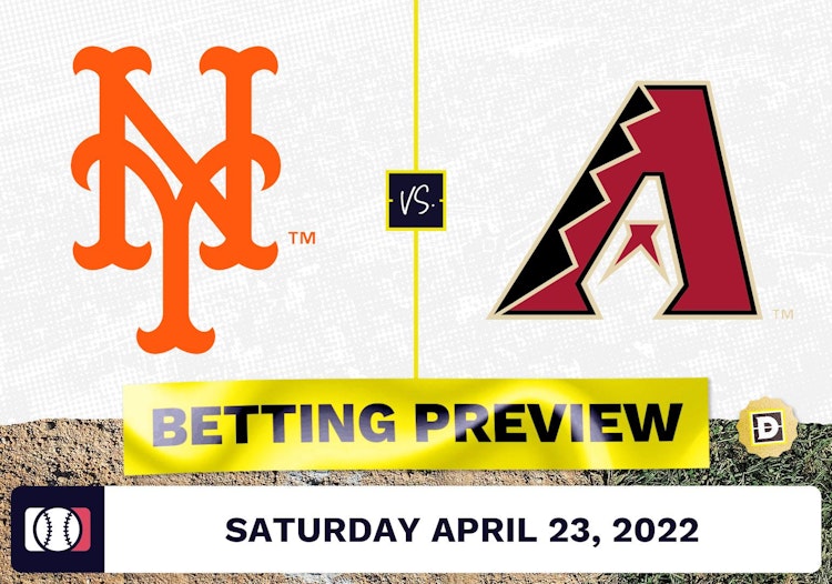 Mets vs. D-Backs Prediction and Odds - Apr 23, 2022