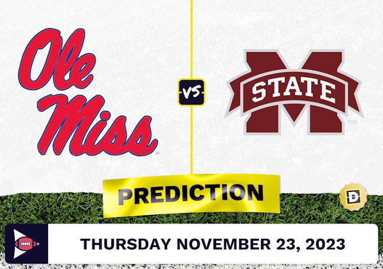 Mississippi vs. Mississippi State CFB Prediction and Odds - November 23, 2023