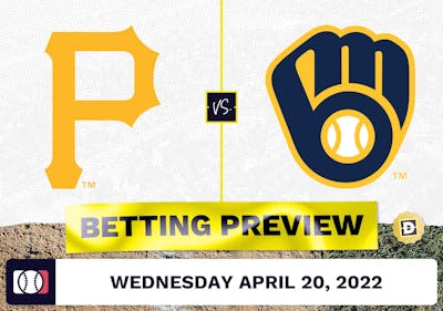 Pirates vs. Brewers Prediction and Odds - Apr 20, 2022