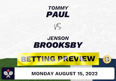 Tommy Paul vs. Jenson Brooksby Predictions - Aug 16, 2022