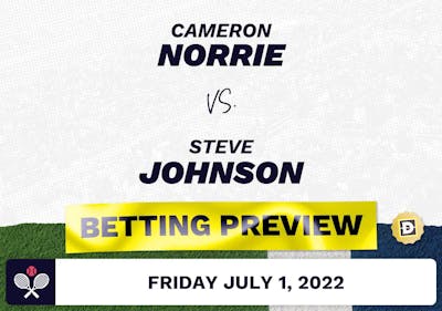 Cameron Norrie vs. Steve Johnson Predictions - Jul 1, 2022