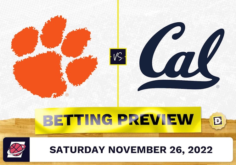 Clemson vs. California CBB Prediction and Odds - Nov 26, 2022