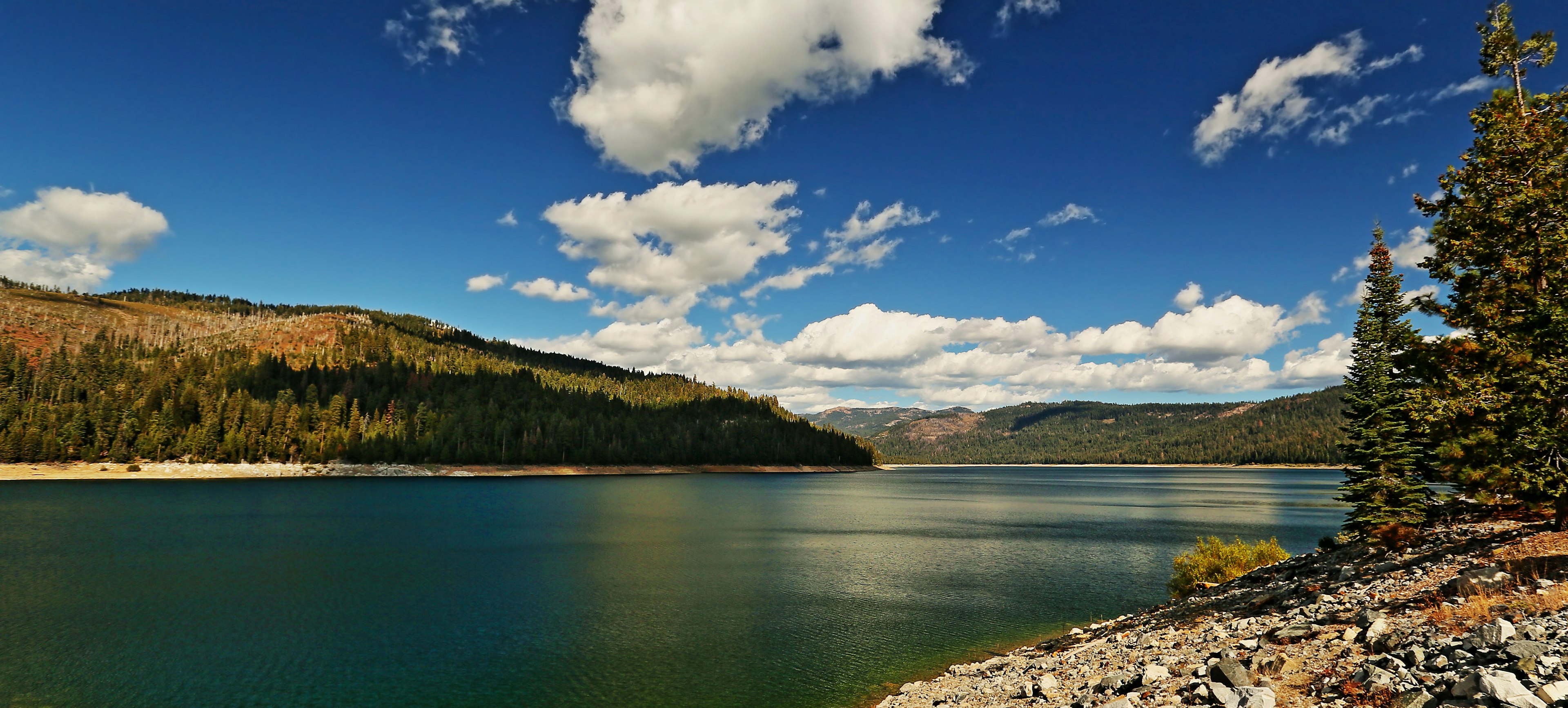 A photo of French Meadows Reservoir