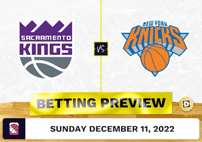 Kings vs. Knicks Prediction and Odds - Dec 11, 2022