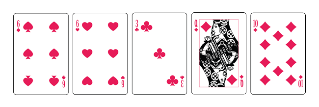 Pairs Poker Hand