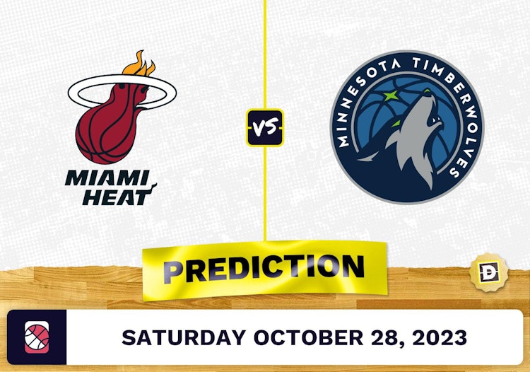 Heat vs. Timberwolves Prediction and Odds - October 28, 2023