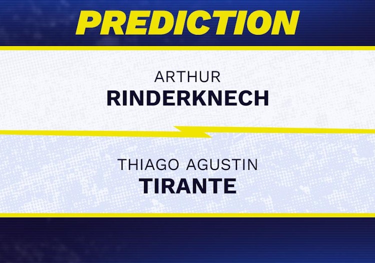 Arthur Rinderknech vs Thiago Tirante Tennis Prediction.