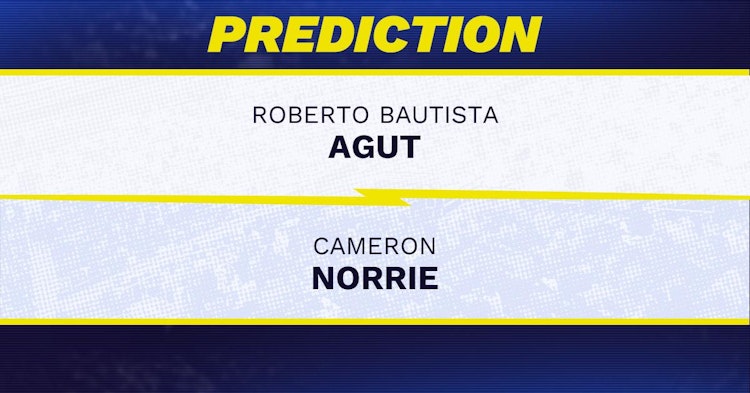 Roberto Bautista Agut vs Cameron Norrie Tennis Prediction.